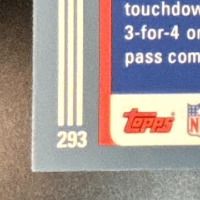 2003 Topps 1st Edition Tom Brady #293 New England Patriots