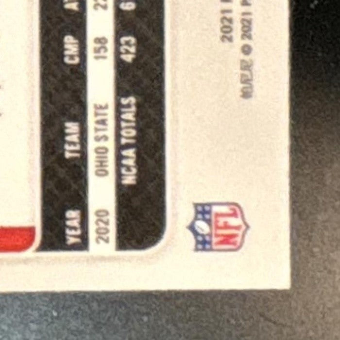 2021 Panini Prizm Justin Fields Silver #334 RC Chicago Bears