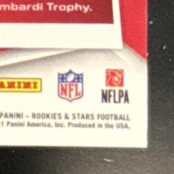 2021 Panini Rookies & Stars Tom Brady Blue Pulsar /50 #11 Tampa Bay Buccaneers