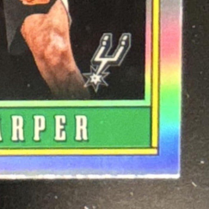 2025-26 Bowman Dylan Harper ROY Favorites Chrome Refractor RC San Antonio Spurs