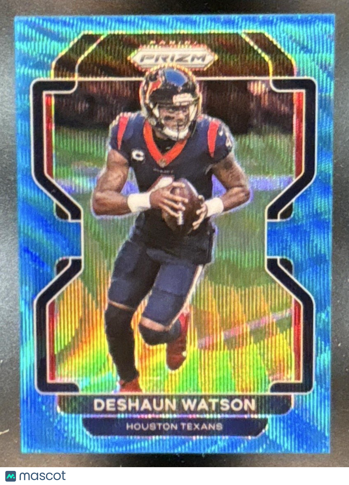 2021 Panini Prizm Deshaun Watson Blue Wave /199 #36 Houston Texans