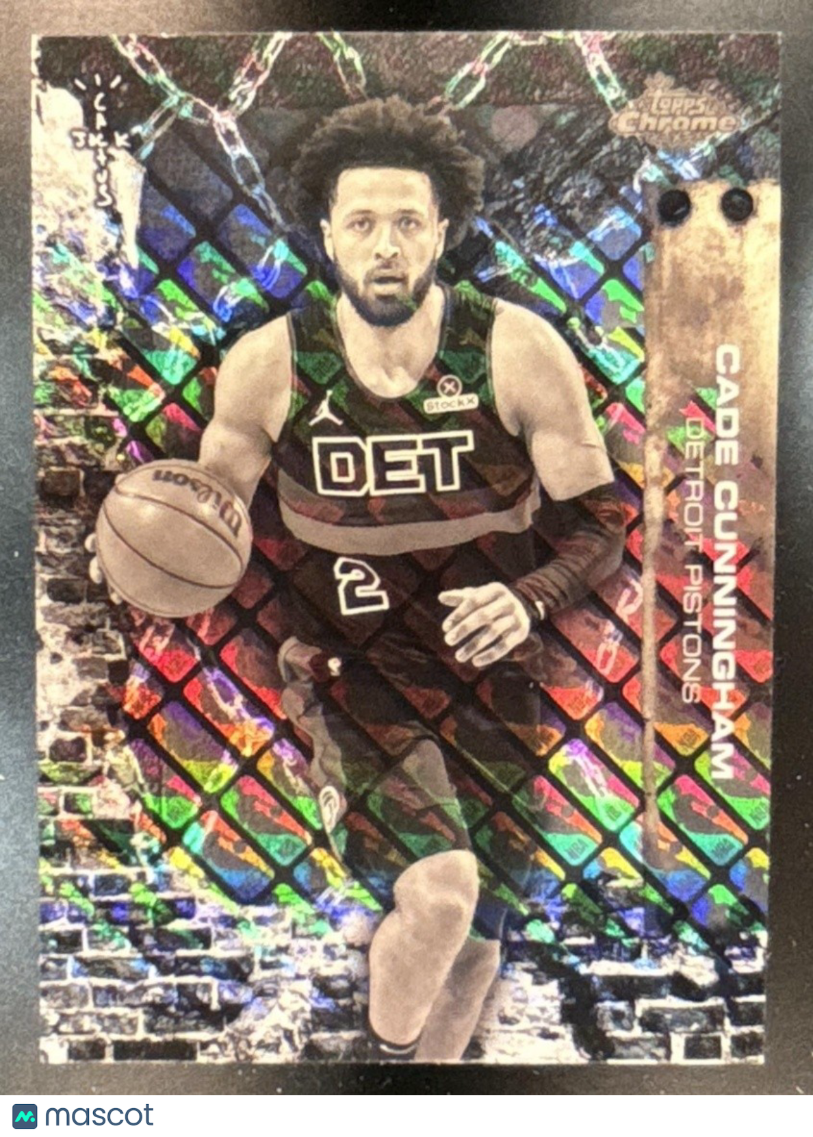 2025-26 Topps Chrome x Cactus Jack Cade Cunningham #13 Detroit Pistons