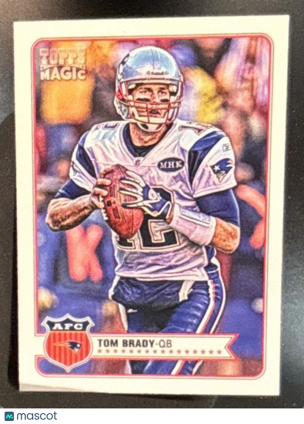 2012 Topps Magic Tom Brady #250 New England Patriots