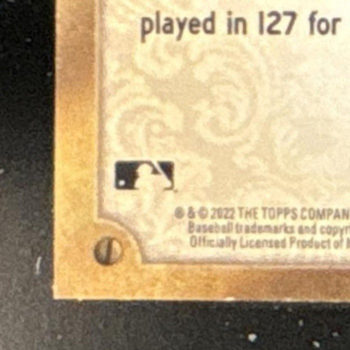 2022 Topps Gypsy Queen Andrew Vaughn Gems Minis Blue /250 Chicago White Sox