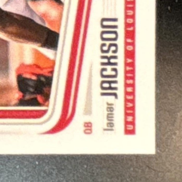 2018 Panini Score Lamar Jackson #352 RC