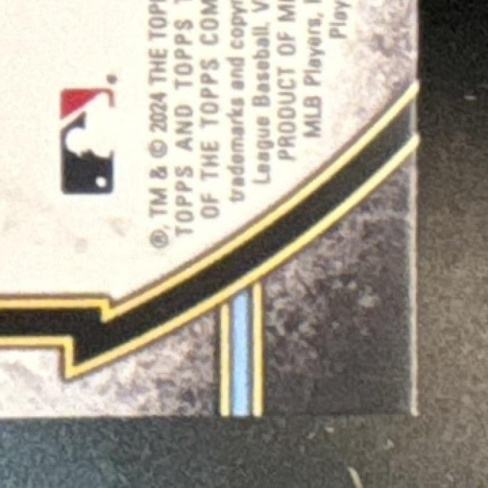 2024 Topps Triple Threads Yandy Diaz Auto Relic Amethyst /75 Tampa Bay Rays