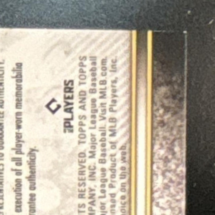 2024 Topps Triple Threads Michael Harris II Future Phenoms Auto Relics Gold /35