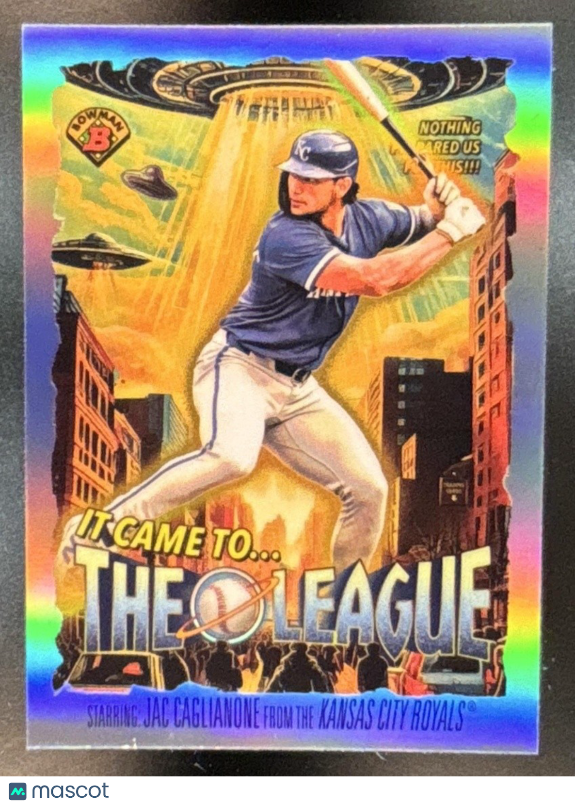 2025 Bowman Chrome Jac Caglianone It Came to the League #IT-4 Kansas City Royals
