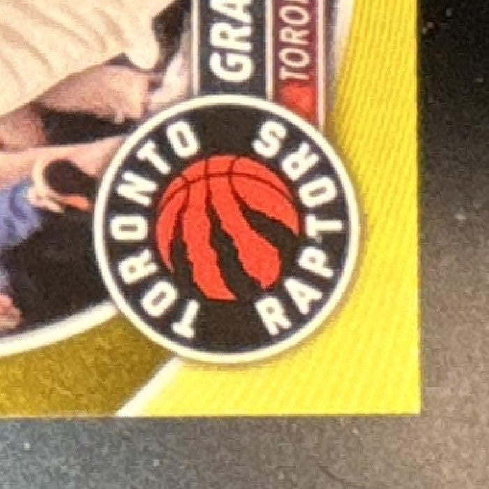 2025-26 Bowman Gradey Dick Yellow Border /75 #70 Toronto Raptors