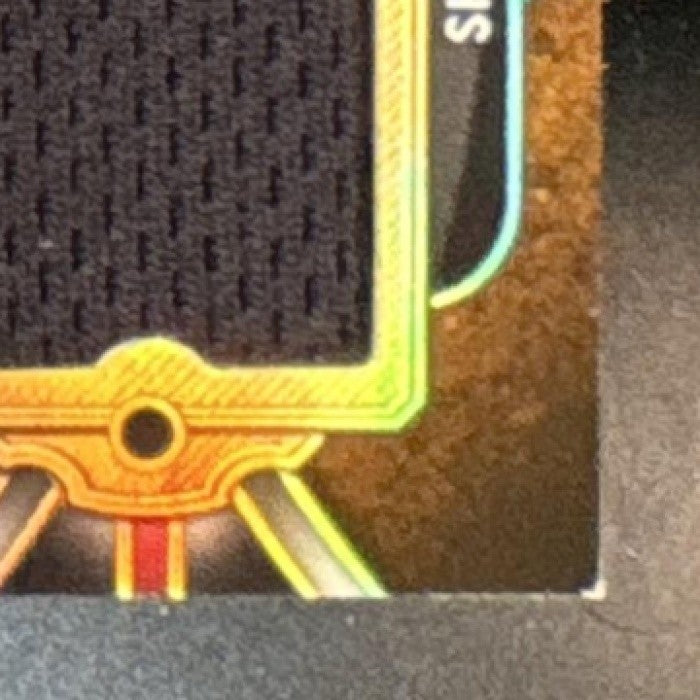 2024 Topps Triple Threads Shane Bieber Auto Jumbo Relic Gold /25 Guardians