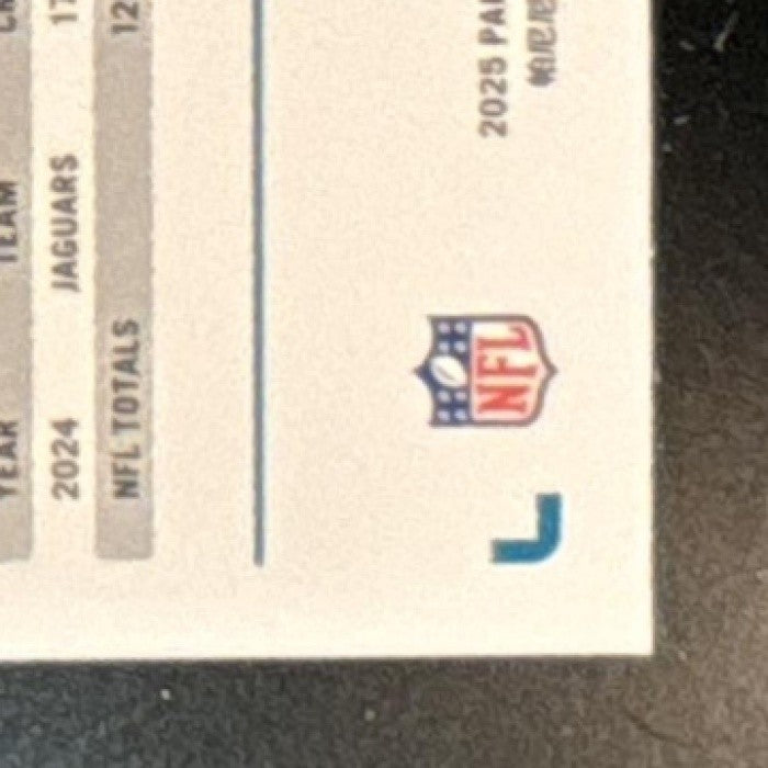 2025 Panini PhotoGenic Trevor Lawrence Green /25 #83 Jacksonville Jaguars