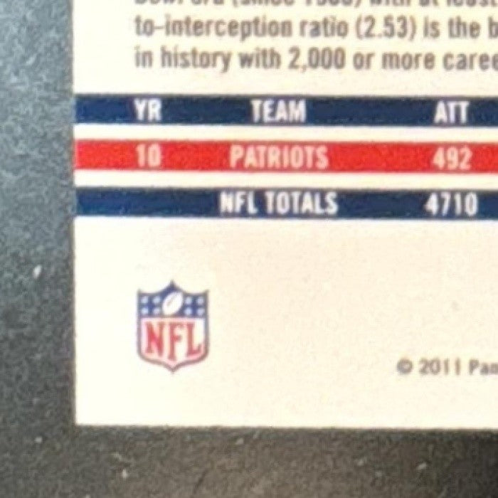 2011 Panini Rookies & Stars Tom Brady #90 New England Patriots