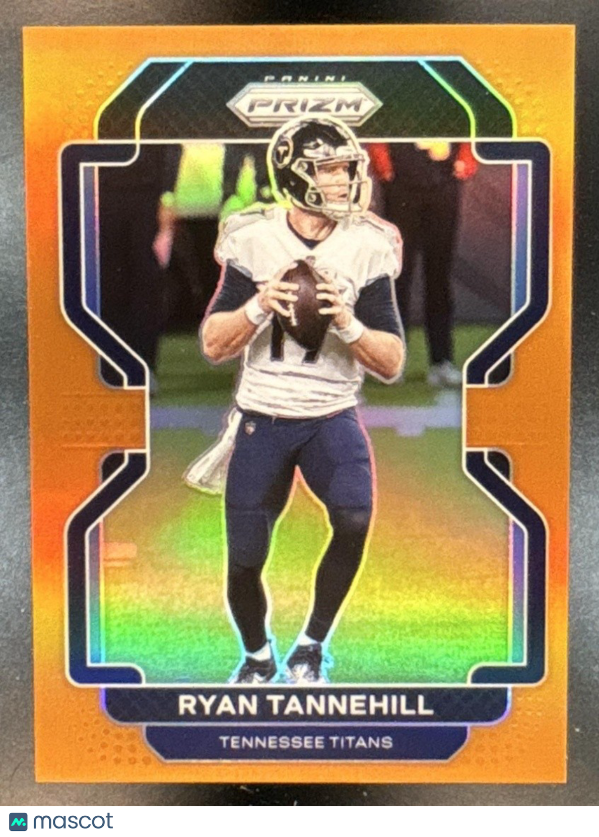 2021 Panini Prizm Ryan Tannehill Orange /249 #3 Tennessee Titans