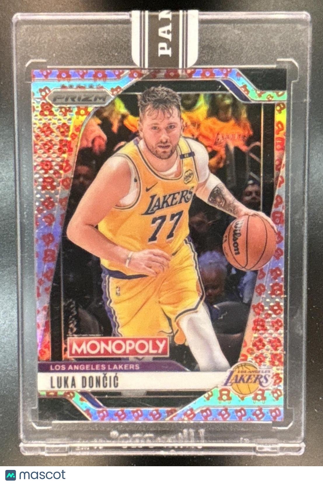 2023-24 Panini Prizm Monopoly Luka Doncic Free Parking #000 Dallas Mavericks
