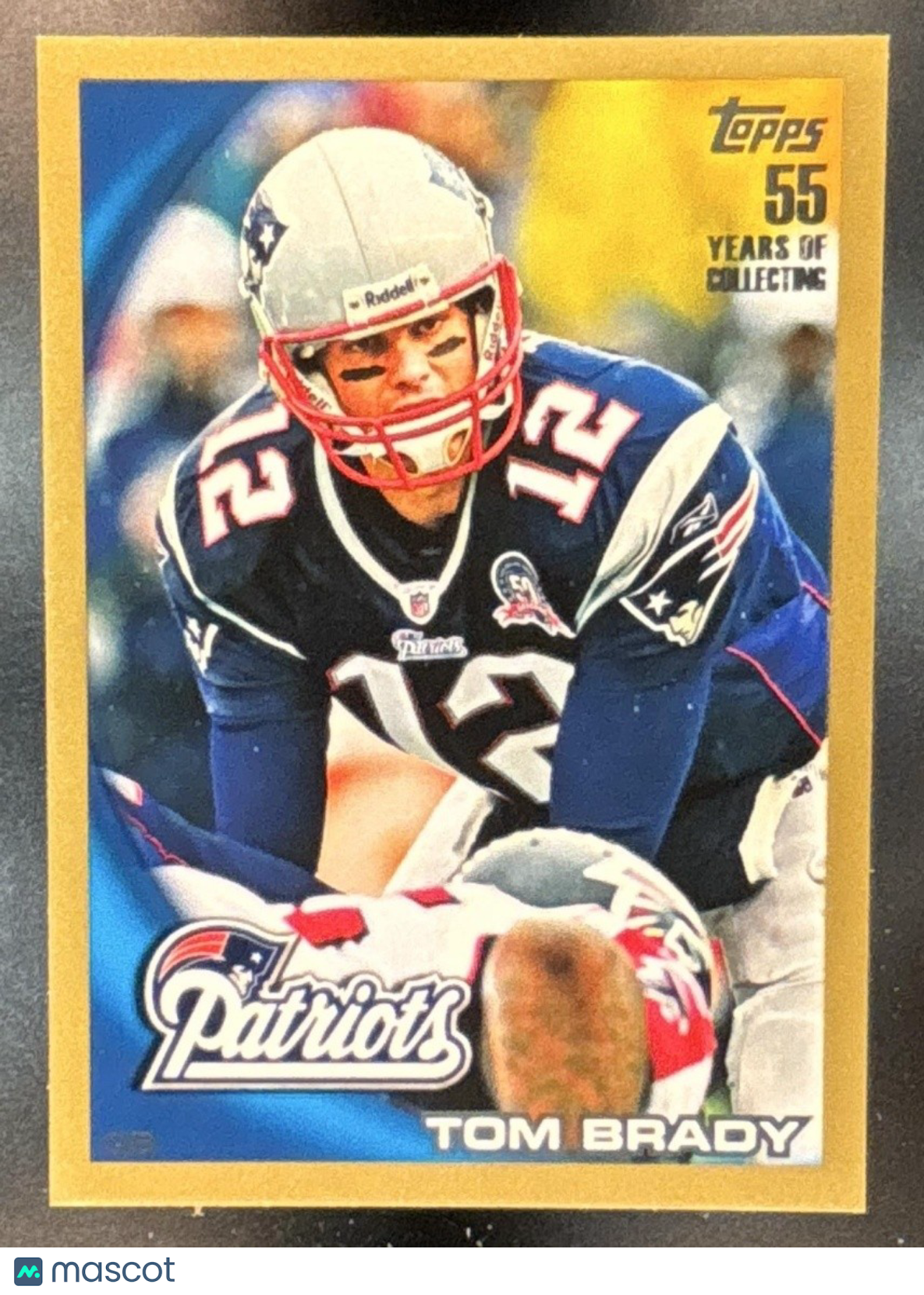 2010 Topps Tom Brady Gold 1940/2010 #30 New England Patriots
