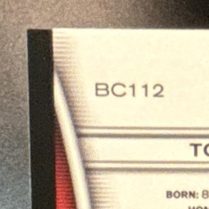 2008 Bowman Chrome Tom Brady #BC112 Patriots