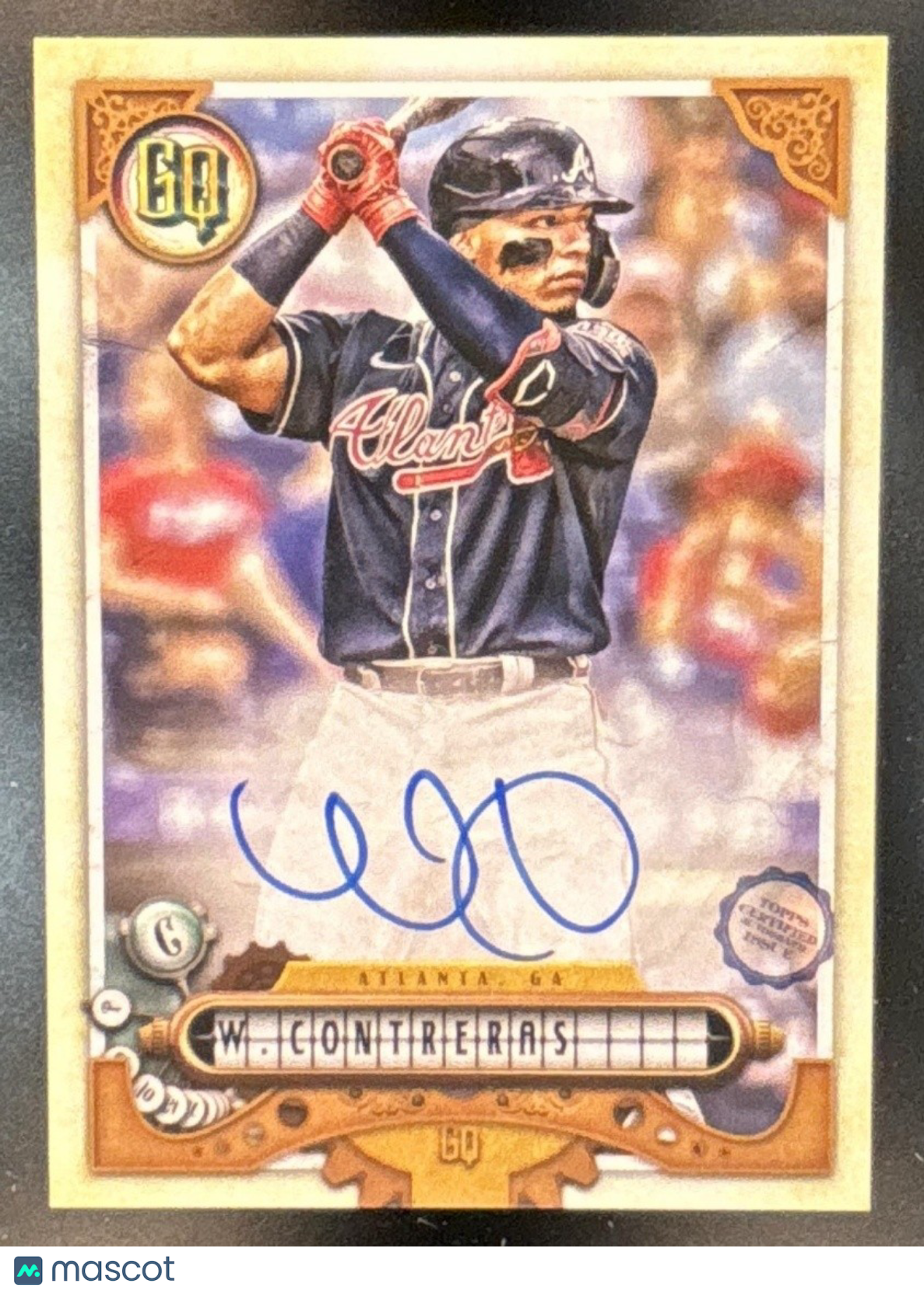 2022 Topps Gypsy Queen William Contreras GQ Auto #GQA-WC Atlanta Braves