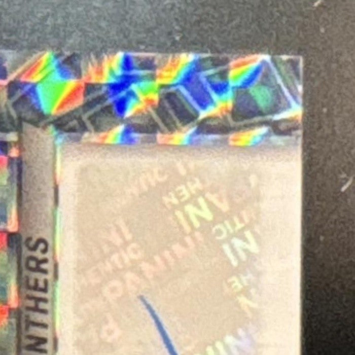 2023 Panini Mosaic Jaycee Horn Scripts Mosaic Prizm #S7 Auto Carolina Panthers