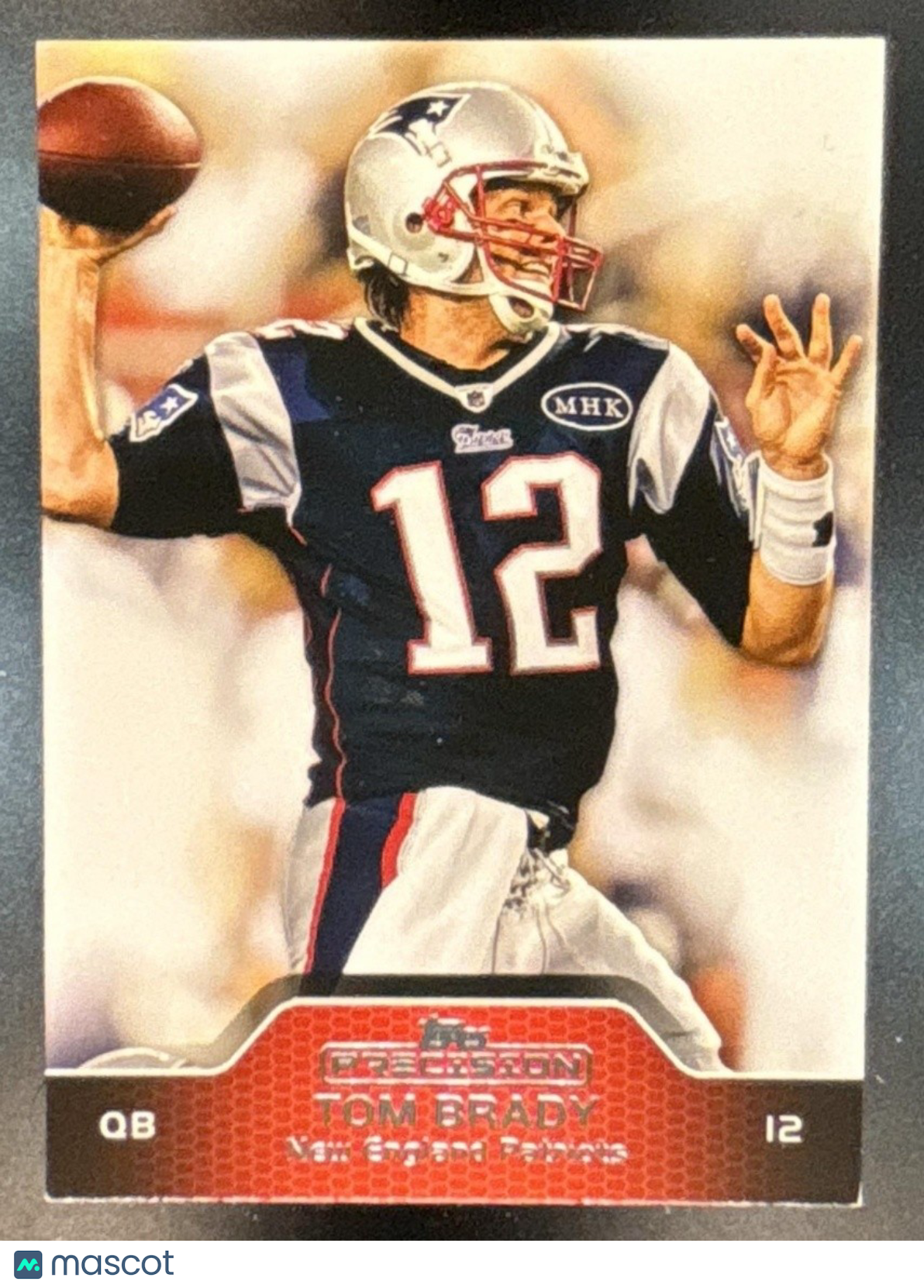 2011 Topps Precision Tom Brady #80 New England Patriots