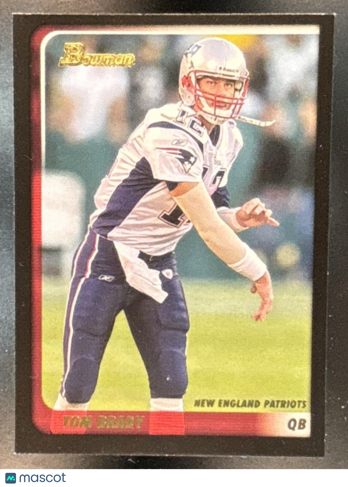 2003 Bowman Tom Brady #14 New England Patriots