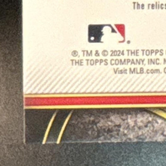 2024 Topps Triple Threads Clayton Kershaw Auto Relics /36 Los Angeles Dodgers