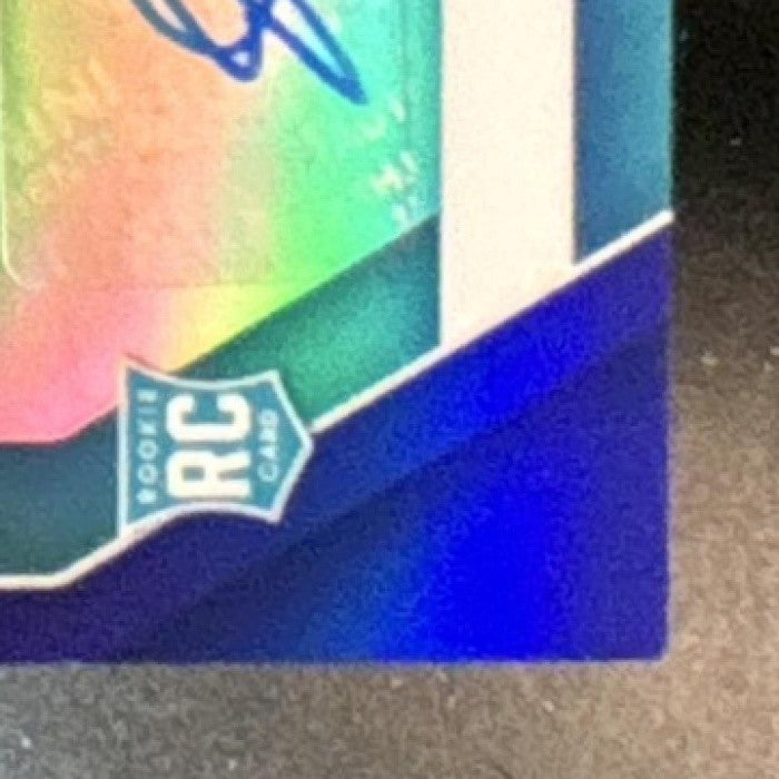 2024 Phoenix Jaylen Wright Rookie Silhouettes Blue /49 MEM RC Auto Dolphins