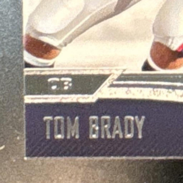 2006 SP Authentic Tom Brady #51 New England Patriots