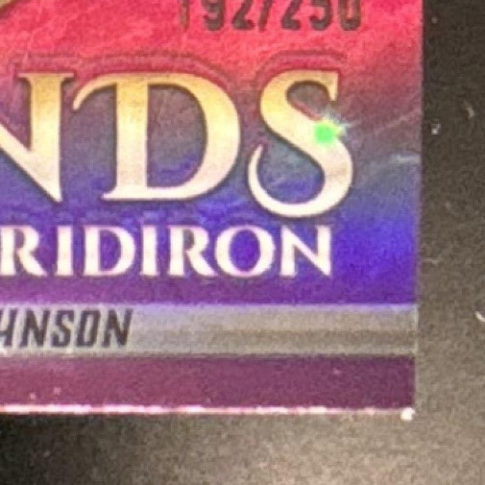 2025 Topps Chrome Keyshawn Johnson Legends of the Gridiron Pink /250 Jets