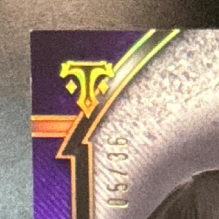 2024 Topps Triple Threads Colton Cowser Jumbo Relic Amethyst /36 RC Orioles