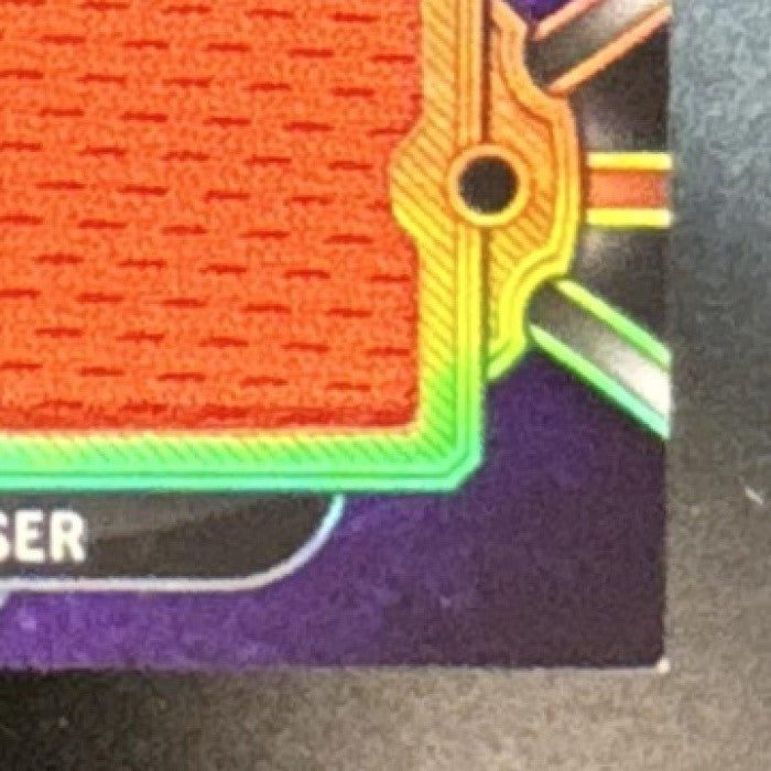 2024 Topps Triple Threads Colton Cowser Jumbo Relic Amethyst /36 RC Orioles