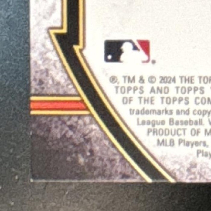 2024 Topps Triple Threads Colton Cowser Jumbo Relic Amethyst /36 RC Orioles