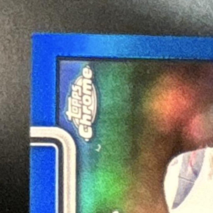 2025 Topps Chrome Luke Lachey Auto Blue /150 #RRA-LL RC Houston Texans