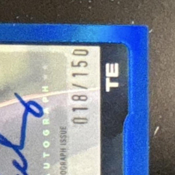 2025 Topps Chrome Luke Lachey Auto Blue /150 #RRA-LL RC Houston Texans