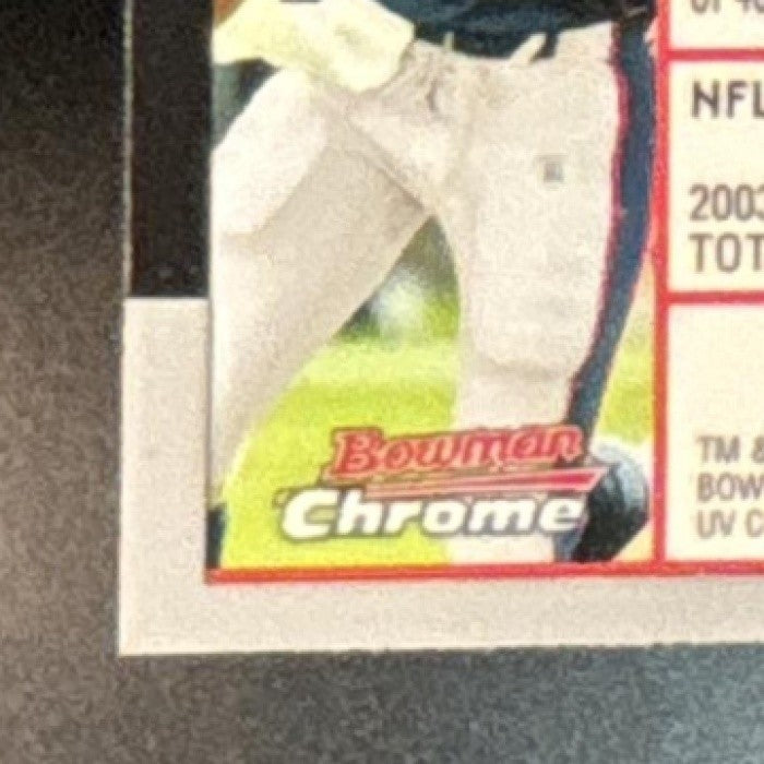 2004 Bowman Chrome Tom Brady #106 New England Patriots