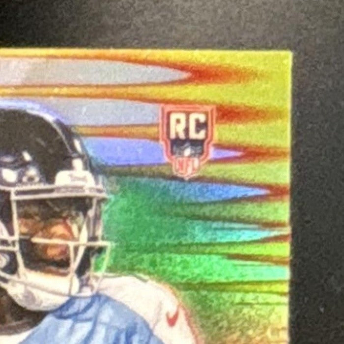 2025 Topps Chrome Cam Ward Power Players Refractor #PP-8 RC Tennessee Titans