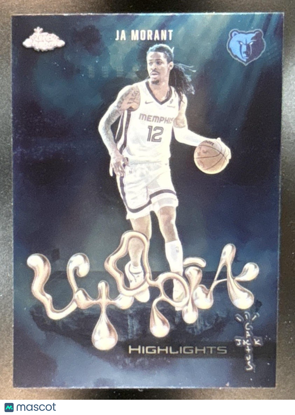 2025-26 Topps Chrome x Cactus Jack Ja Morant Utopia Highlights Memphis Grizzlies