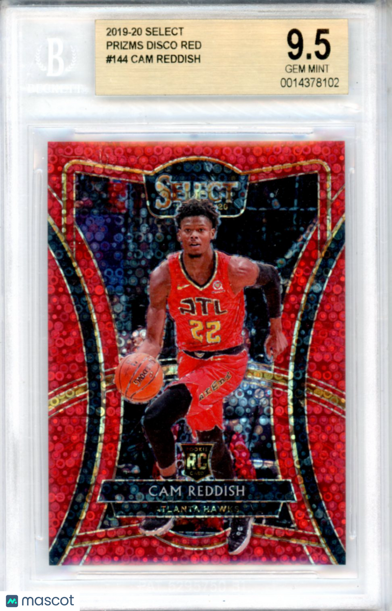 2019-20 Select Prizms Disco Red Cam Reddish