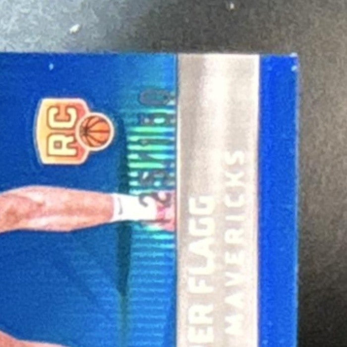 2025-26 Topps Chrome Cooper Flagg Voices Blue Refractor /150 RC Dallas Mavericks