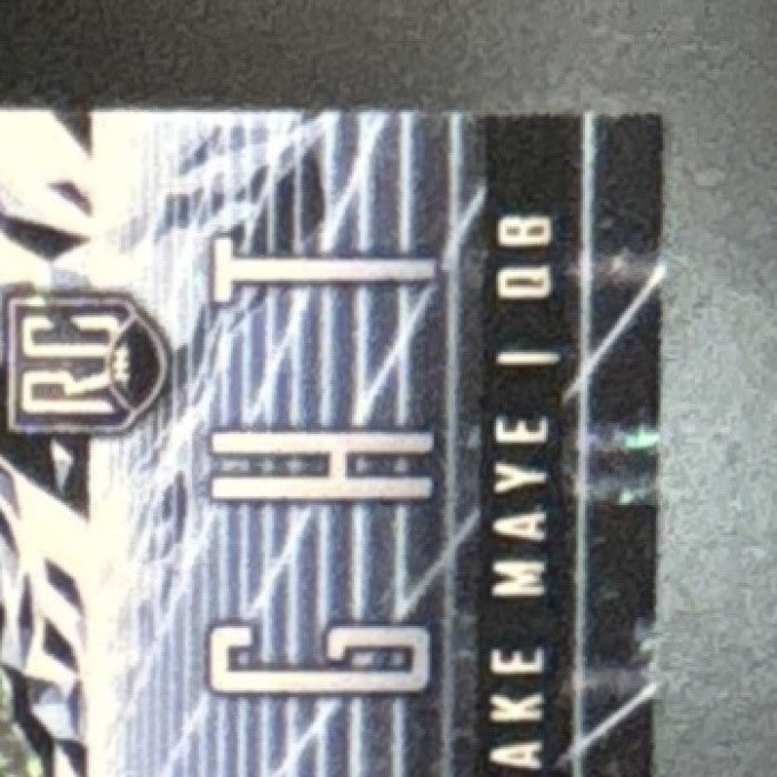 2024 Topps Midnight Drake Maye Horizon Signatures Solstice /35 RC Auto Patriots
