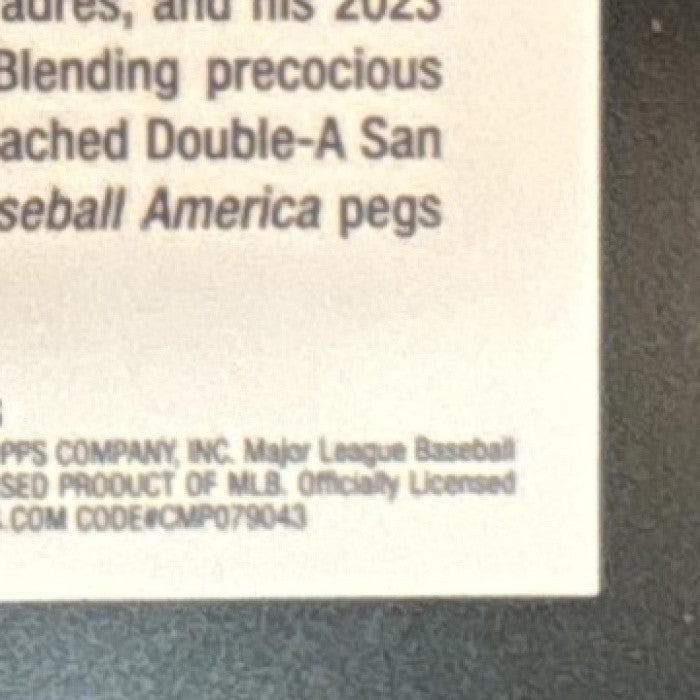 2024 Topps Pro Debut Ethan Salas Chrome Red Refractor /5 #PDC-153