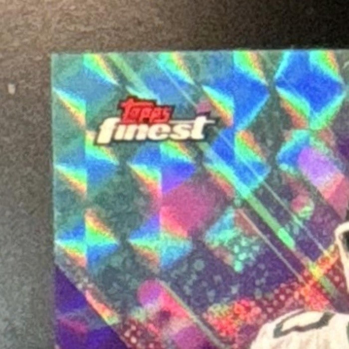 2025 Topps Finest Armand Membou Red Geometric Refractor /10 #36 RC New York Jets