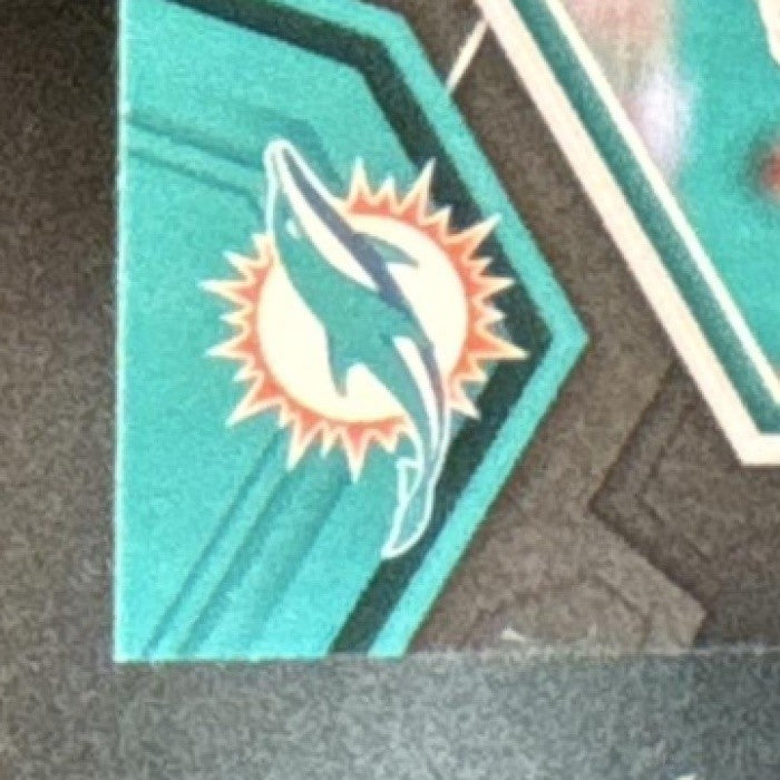 2024 Panini Mosaic De'Von Achane Genesis Prizm #135 Miami Dolphins