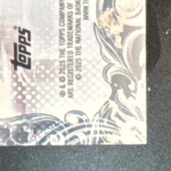 2025-26 Topps Chrome LeBron James Serenity Yellow /275 #SY-2 Los Angeles Lakers