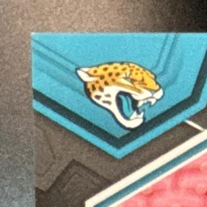 2024 Mosaic Brian Thomas Jr. Choice Black Gold Prizm 3/8 #323 RC Jaguars Rookie