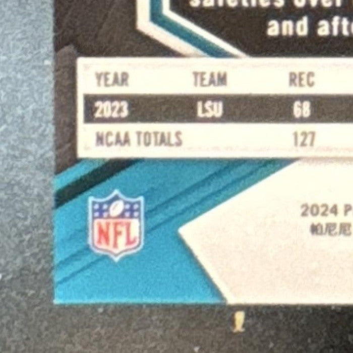 2024 Mosaic Brian Thomas Jr. Choice Black Gold Prizm 3/8 #323 RC Jaguars Rookie