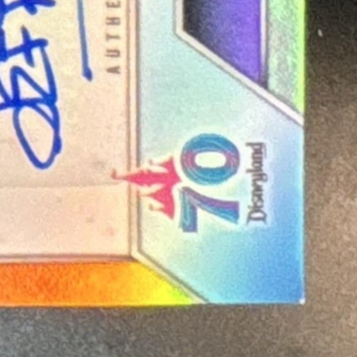 2025 Topps Disneyland 70th Anniversary Jeff Pidgeon as Aliens Auto Gold /50