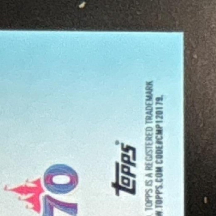2025 Topps Disneyland 70th Anniversary Jeff Pidgeon as Aliens Auto Gold /50