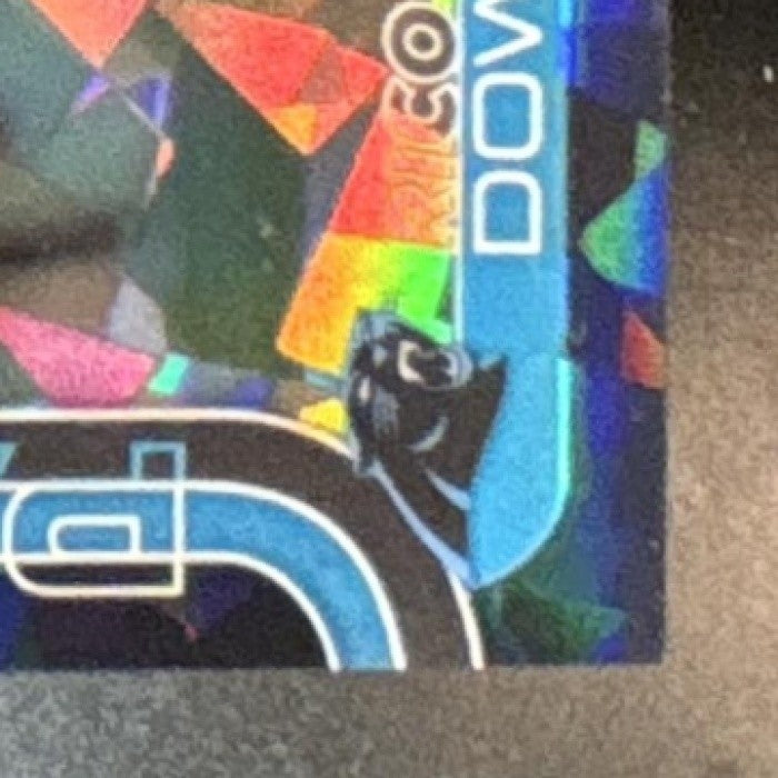 2025 Topps Chrome Sapphire Rico Dowdle Black Refractor 1/10 #43 Panthers