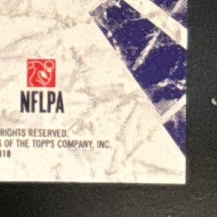 2025 Topps Finest Lamar Jackson For the Record #FTR-1 Baltimore Ravens