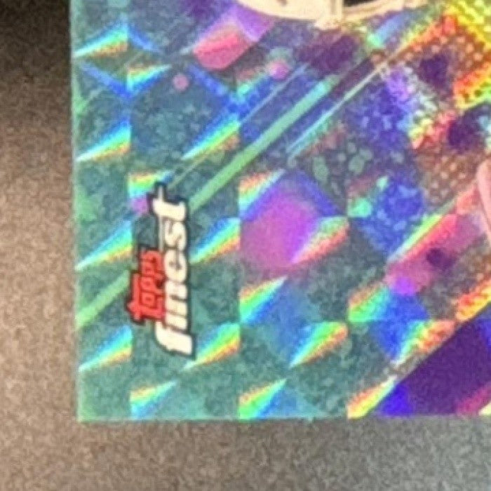2025 Topps Finest Quinn Ewers Orange Geometric Refractor /25 #10 RC Dolphins